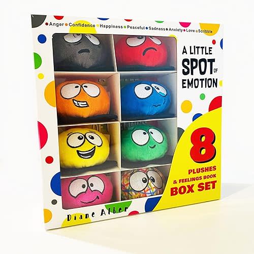 A Little SPOT of Emotion 8 Plush Toys with Feelings Book Box Set Hardcover – Special Edition, July 10, 2021