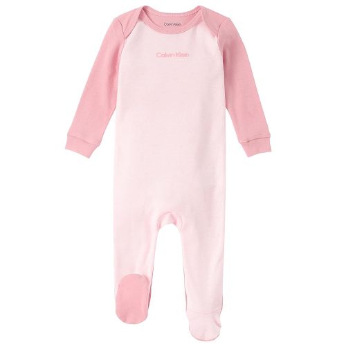 Calvin Klein Organic Baby Essentials Footed Coverall