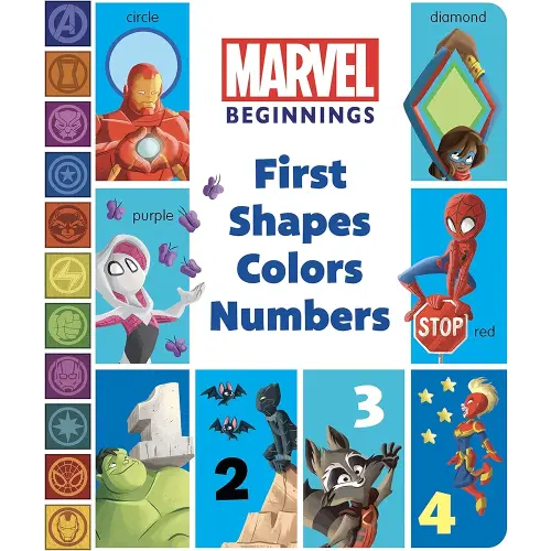 Marvel Beginnings: First Shapes, Colors, Numbers