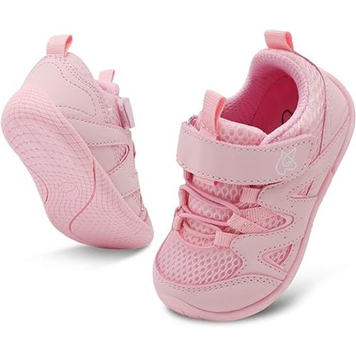 LeIsfIt Baby Shoes Boys Girls First Walking Shoes Non-Slip Toddler Shoes Breathable Sneakers Infant Shoes Crib Shoes