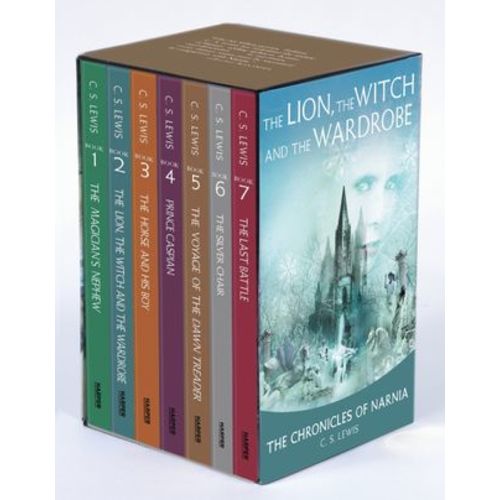 The Chronicles of Narnia Rack Paperback 7-Book Box Set