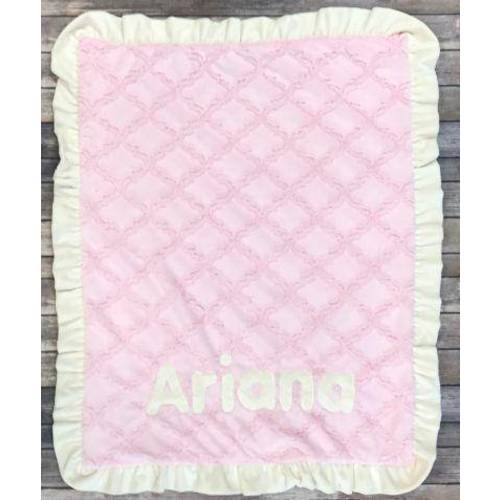 Applique Signature Blanket