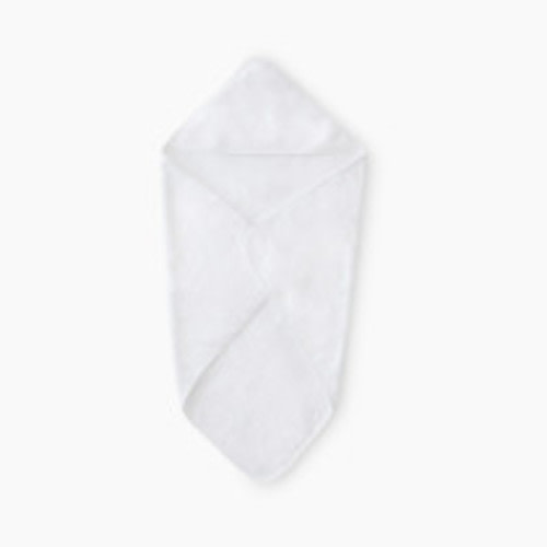 Weezie Baby Hooded Towel - White