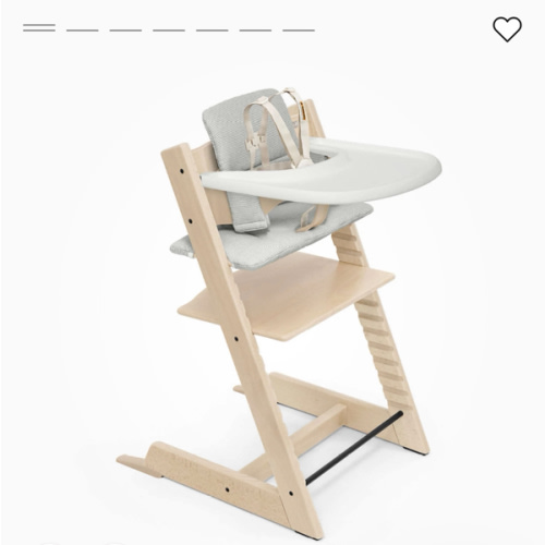 Tripp Trapp® Wood High Chair with Tray | Stokke® Online Shop