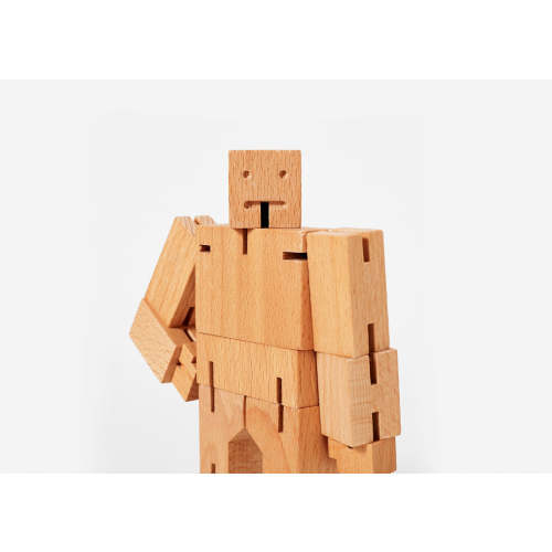 Medium Cubebot-Natural