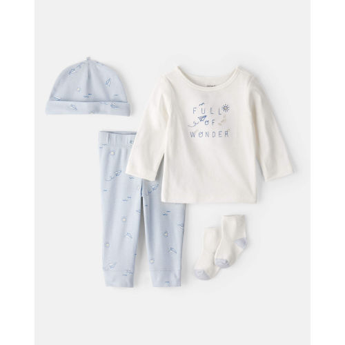 Baby 4-Piece Take-Me-Home Set - Carter's | Carter's