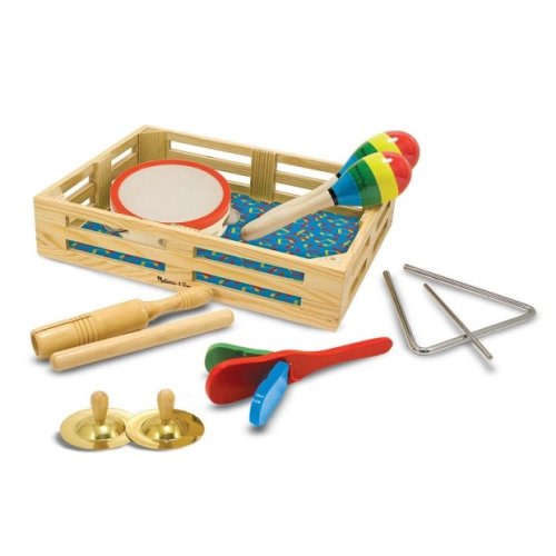 Melissa & Doug Band-in-a-Box Musical Instrument Set