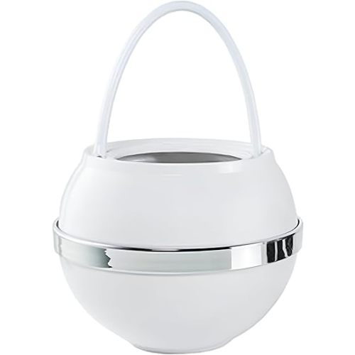 Crystal Quest Bath Ball Water Filter for Bathtub - 3-Stage Filtration, Removes Chlorine, Chloramine & Byproducts, 2,500 Gallons, BPA Free, pH Balanced Water, Fits Most Tubs, Easy Install - White