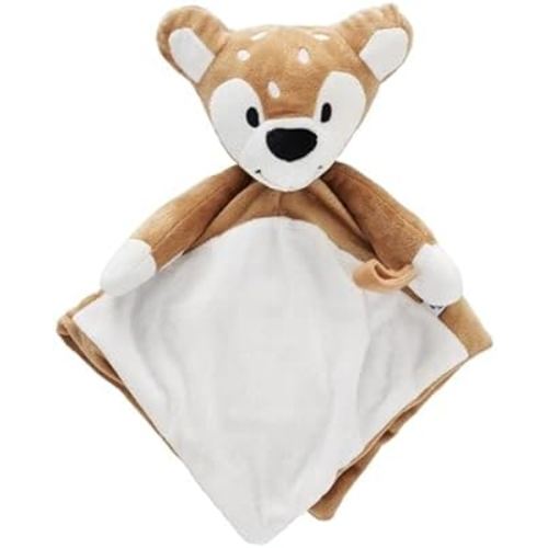 Riff Raff Baby Sleep Soother Washable Toy Infants & Toddlers - Fawn/Deer Lovey Snuggle Security Blanket Pacifier