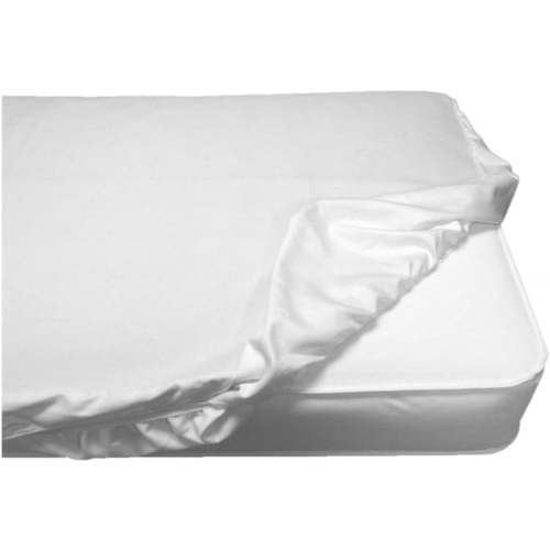 Vinyl Fitted Crib Mattress Cover, Waterproof, Standard Size 28 x 52 Inches