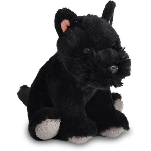Wild Republic Pocketkins Eco Scottish Terrier, Stuffed Animal, 5 Inches, Plush Toy, Made from Recycled Materials, Eco Friendly