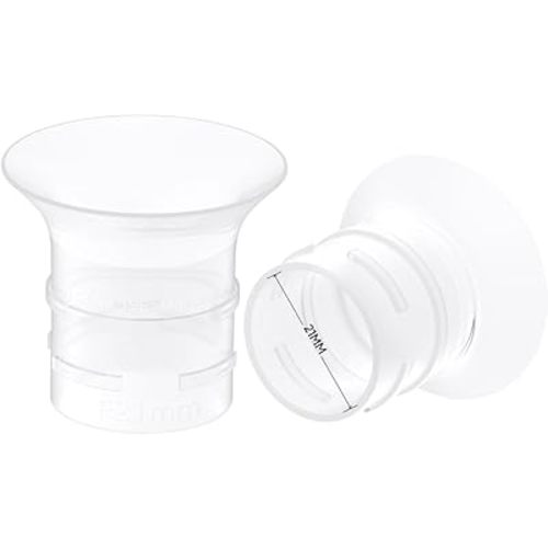 eufy Original 21mm Sizing Inserts (2-Pack) for Wearable Breast Pump S1/S1 Pro/E10, Silicone Sizing Inserts, Easy to Install and Use, Comfortable and Precise Fit for Better Suction