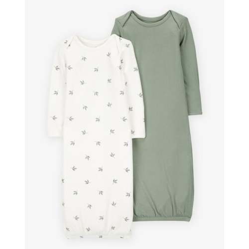 Baby 2-Pack PurelySoft Sleeper Gowns - Green - Carter's | Carter's