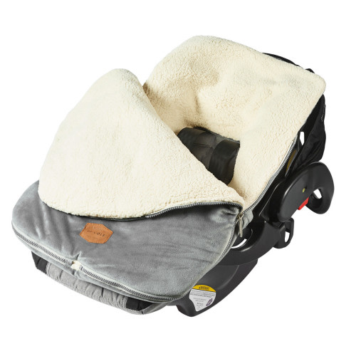 Bundle Me Baby Bunting Bag — Graphite