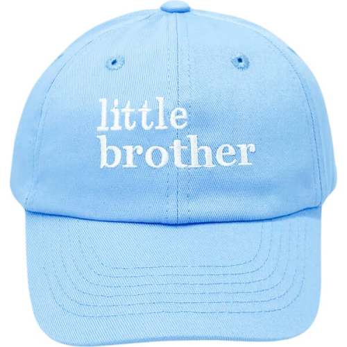 Little Brother Baseball Hat, Blue - Bits & Bows | Maisonette