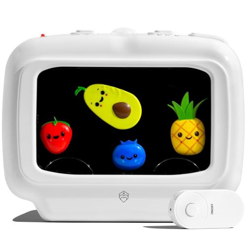 Dreams Baby Soother – Portable Sound Machine & Nightlight for Newborns & Infants | Gentle Motion, Calming Tropical Sounds & Remote Control | Clip-On for Crib, Car & Nursery