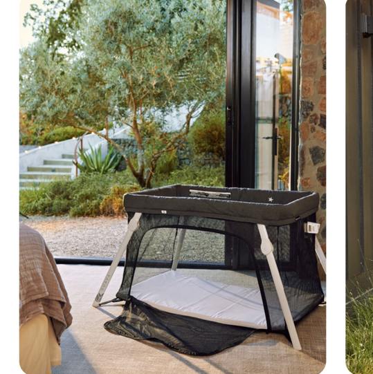 Lotus Everywhere Travel Crib: Lightweight Travel Crib for Babies – Guava Family