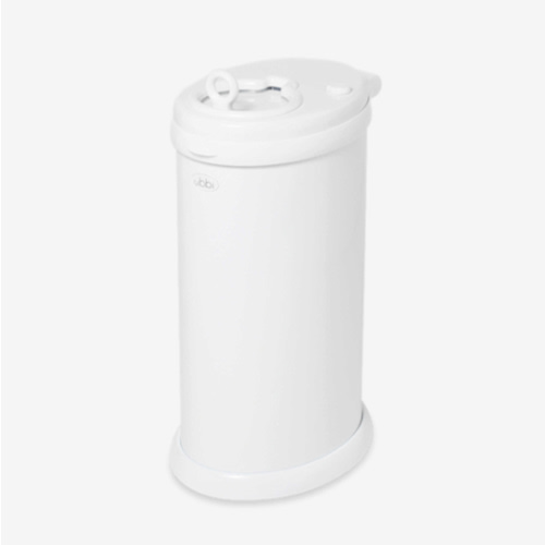 Ubbi Steel Diaper Pail, Odor Locking, NO SPECIAL BAG REQUIRED.