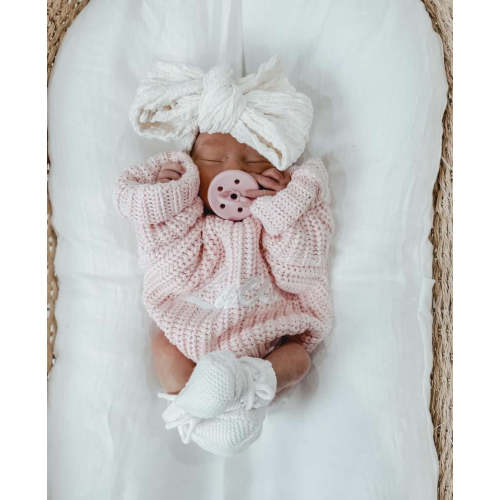 CHUNKY KNIT JUMPER - PINK