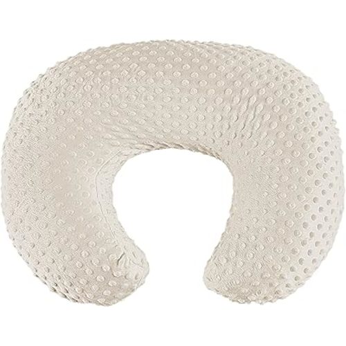 Nursing Pillow for Bottle and Breastfeeding, Ergonomic Comfort Nursing Essentials for Mom and Baby, Feeding Support Pillow with Removable Cover, Easier and Healthier Nursing (Fog)