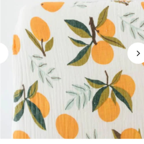 Clementine Crib Sheet