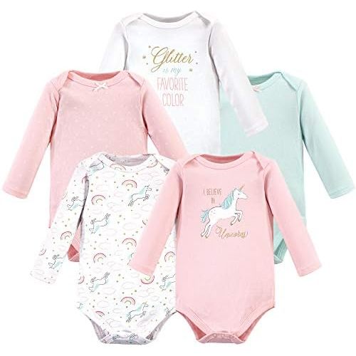 Hudson Baby Unisex Baby Cotton Bodysuits