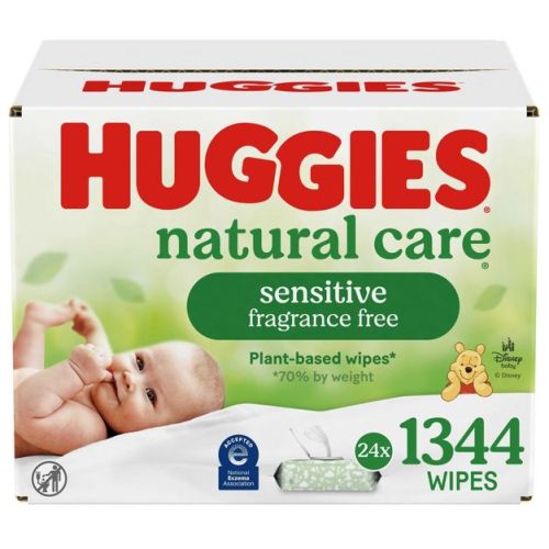 Huggies Natural Care Sensitive Unscented Baby Wipes (Select Count)