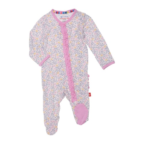 Amelia Ruffle Footie, 6-9M
