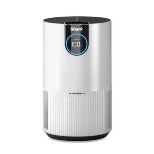 Shark Air Purifier With Nanoseal Hepa, Cleansense Iq, Odor Lock, Cleans Up To 500 Sq. Ft, White, Hp102: Ul Listed, True Hepa, 2-year Warranty