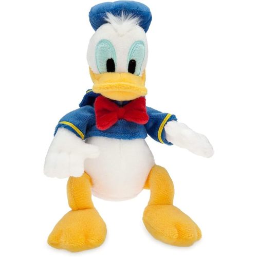 Disney Donald Duck Plush - Mini Bean Bag - 8 Inches, Mickey and Friends, Cuddly Classic Toy Character in Classic Sailor's Outfit, Suitable for All Ages 0+