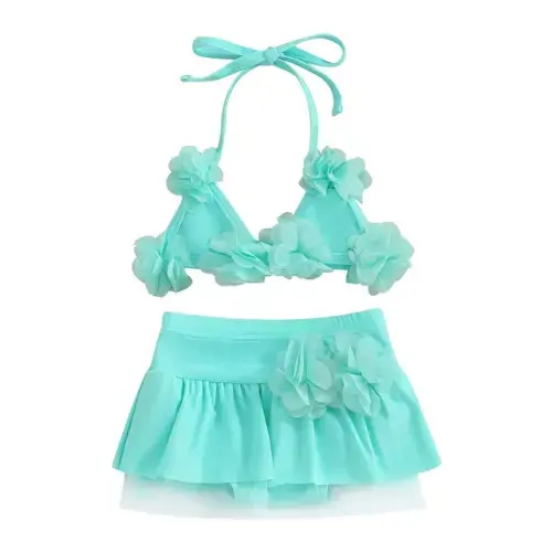 FLOWER Bikini - Hazel & Bo- 6-12 mos
