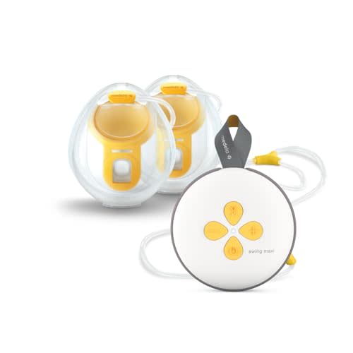 Medela Swing Maxi Hands-Free Breast Pump | Easy, Intuitive, Ideal for On The Go Double Electric Hands Free Breast Pump