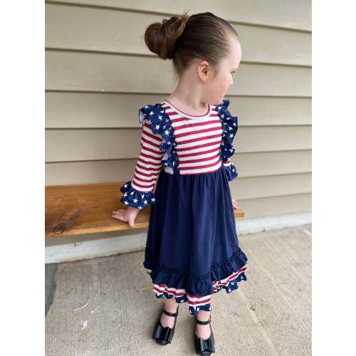 Stars and Stripes Liberty Dress