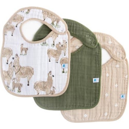3-Pack Classic Cotton Muslin Bibs