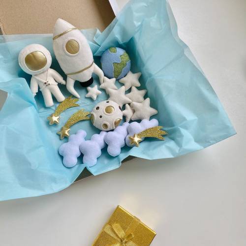 Astronaut toy, space nursery decor, astronaut stuff, space birthday, space planets, space baby shower, rocket toy, photography props newborn