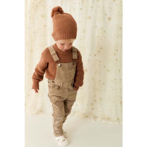Jordie Cord Overall - Vintage Taupe
