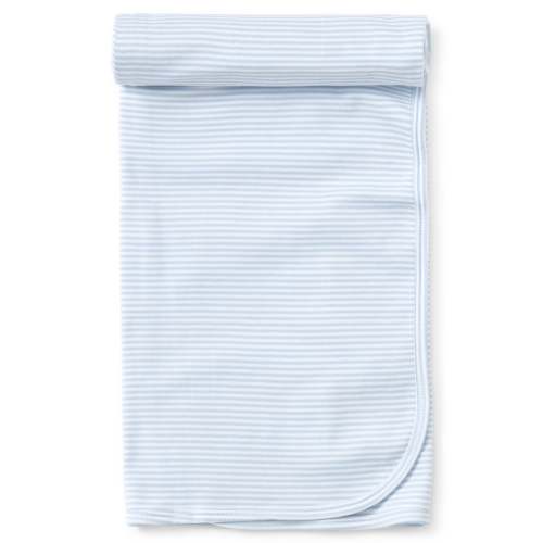 Simple Stripes Blue Blanket