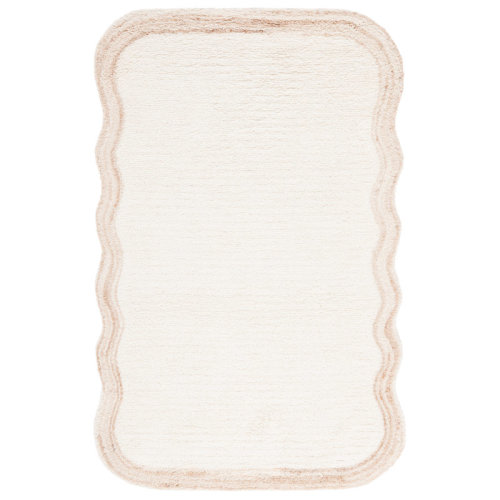 Ebern Designs Ferah Hand Tufted Wool Pile Solid Color Rug | Wayfair