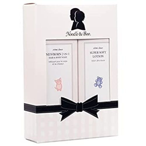 Amazon.com: Noodle & Boo Bundle of Joy Newborn Baby Gift Set ; Newborn 2-in-1 Hair & Body Wash, Super Soft Baby Lotion : Baby