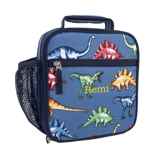 Mackenzie Blue Multi Dino Lunch Boxes | Pottery Barn Kids