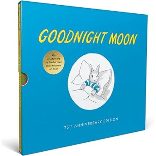 Goodnight Moon 75th Anniversary Slipcase Edition: Celebrating 75 Years of a Beloved Bedtime Classic Featuring a Bunny Saying Goodnight