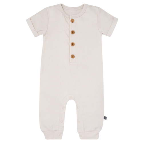 Modern Moments by Gerber Baby Boy Short Sleeve Slouch Romper, Sizes 0/3 Months - 24 Months
