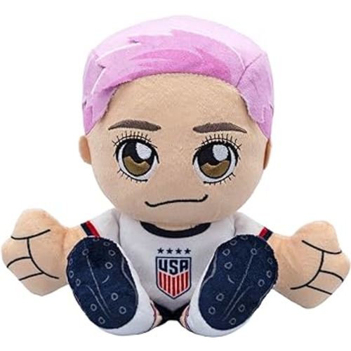 Bleacher Creatures US Women's Soccer Megan Rapinoe 8" Kuricha Plush - Soft Chibi Inspired Soccer Superstar