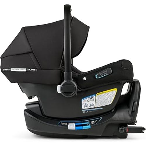 Bugaboo Turtle Air Shield by Nuna car seat + Recline Base