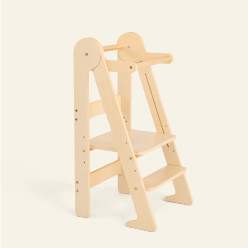Mini Chef Foldable Helper Tower - Color Natural