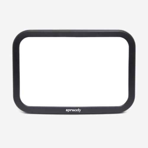 Sprucely Back Seat Mirror - Black