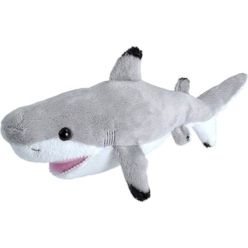 Wild Republic Black Tipped Shark, Plush Stuffed Animal, Plush Toy, Gifts for Kids, 11 Inches