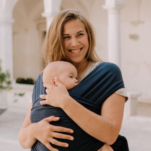 Baby Wrap Carrier - Navy