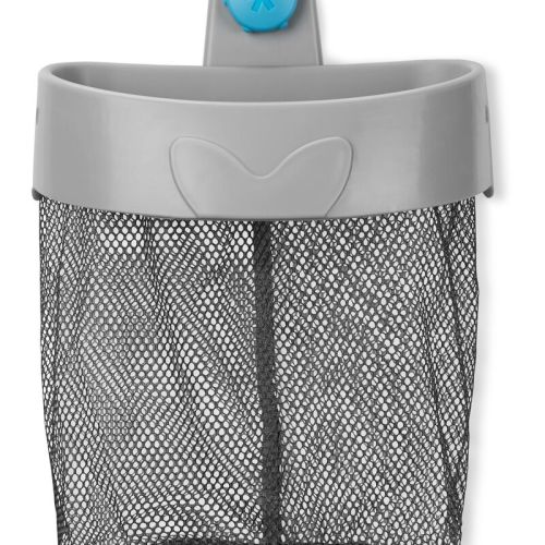 Grey MOBY Get The Scoop Bath Toy Organizer | skiphop.com
