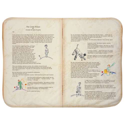 The Little Prince Baby Blanket: Sherpa Fleece Receiving Blanket